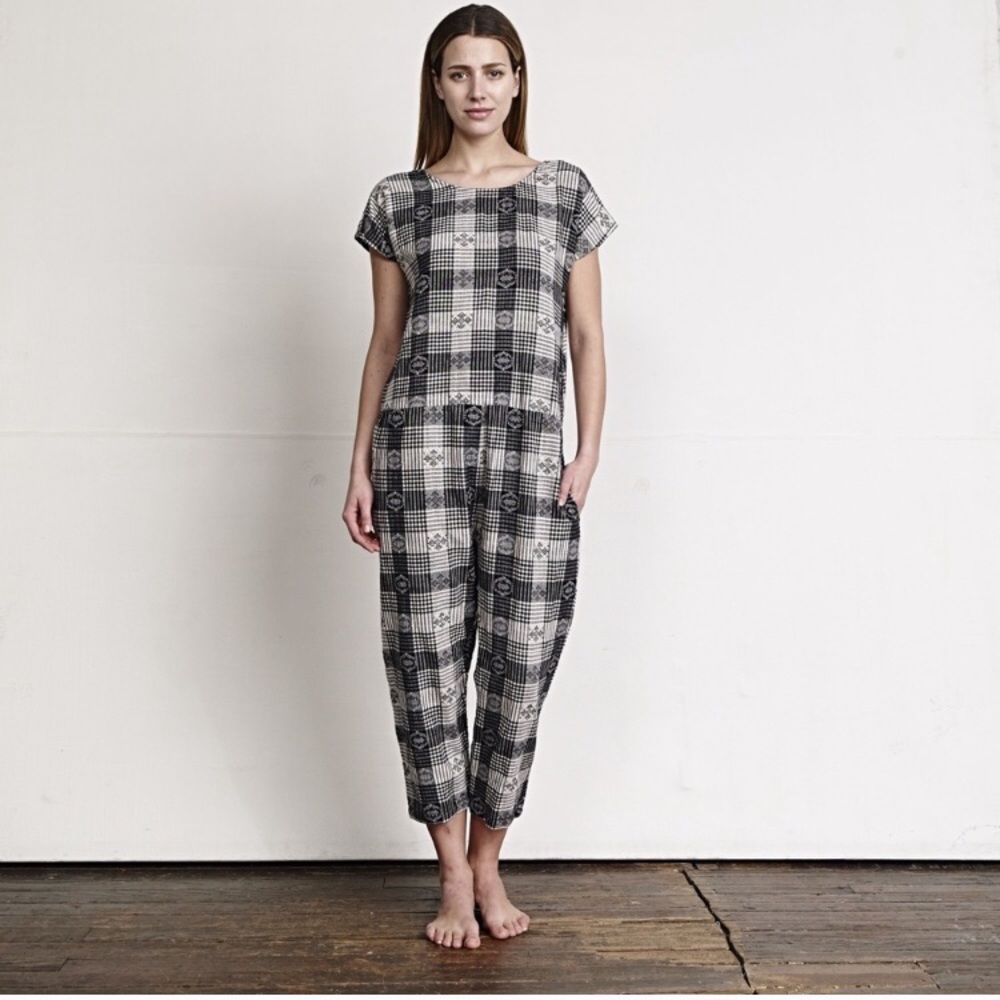 Ace & Jig jumpsuit indie in Tapestry XS